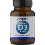 Viridian Vitamin D3 400 iu 90 kapslí – Hledejceny.cz