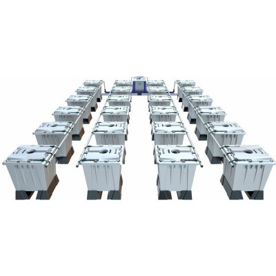 Alien Hydroponics Rain 24Pot Silver 15 l – Hledejceny.cz