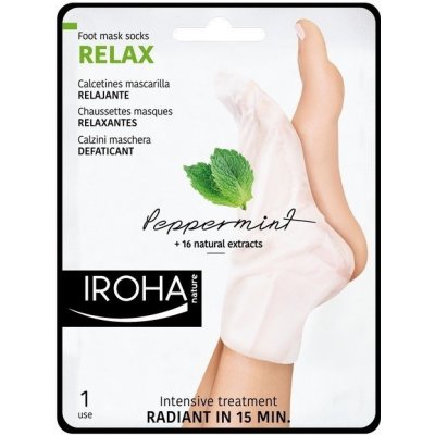 Iroha Foot Mask Sock Relax - Relaxační maska na nohy 2 x 9 ml – Hledejceny.cz
