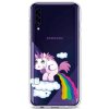 Pouzdro a kryt na mobilní telefon Samsung Pouzdro TopQ Samsung A30s silikon Rainbow Disaster