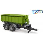 Bruder 2035 Zelený vůz se sklápěcím kontejnerem – Zboží Mobilmania