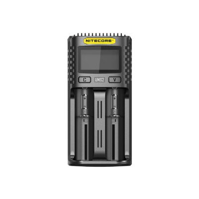 Nitecore Multifunkční USB nabíječka baterií UMS2 LCD 2 sloty – Zbozi.Blesk.cz