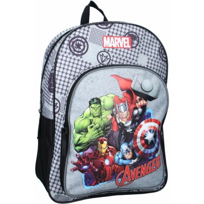 Vadobag batoh Avengers Logo šedý/černý