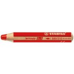 Stabilo Pastelka STABILO woody 3 v 1 barvička vodovka voskovka červená 445845 – Hledejceny.cz
