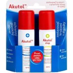 Akutol spray a Akutol Stop spray duopack 2 x 60 ml – Zboží Mobilmania