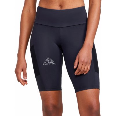 Craft W Kalhoty PRO Trail Short Tights černá – Zboží Dáma