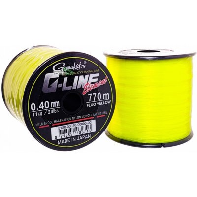 Gamakatsu G-Line Element Fluo Yellow 1490 m 0,28 mm 5,7 kg – Zboží Dáma