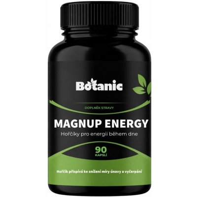 Botanic MagnUp Energy Hořčíky pro energii během dne 90 kapslí – Hledejceny.cz
