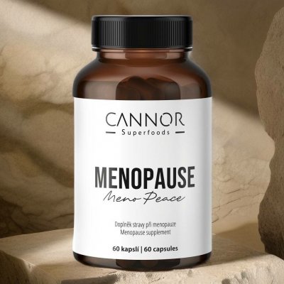 CANNOR Menopause MenoPeace při menopauze 60 tablet – Hledejceny.cz