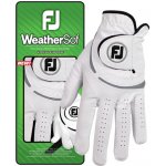 FootJoy WeatherSof Mens Golf Glove 24 bílá S levá – Zboží Dáma