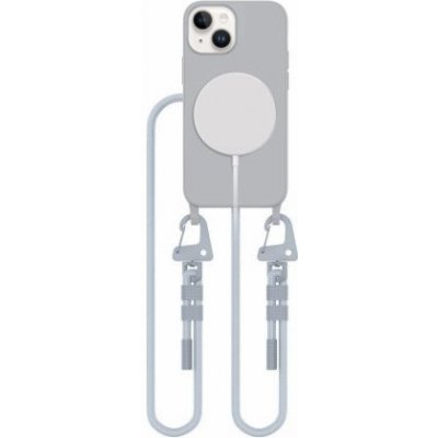 Tech-Protect Kryt se šňůrkou na iPhone 13 mini - Magnecklace MagSafe Crayon Gray – Zboží Živě