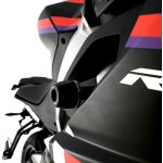 R&G CP0575BL Apex Padací chrániče Aprilia RS 457 černé