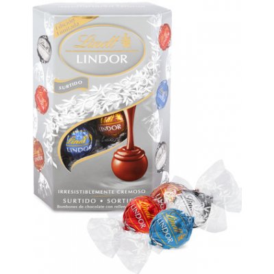 Lindt Lindor Silver Assorted 200 g