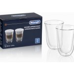 DeLonghi Latte macchiato skleničky set 2 x 220 ml – HobbyKompas.cz