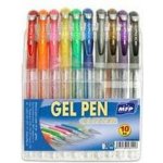 MFP 6000799 gelové pero set GLITTER 10 ks GG1068-10 – Zboží Živě