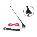 Anténa střešní se zesilovačem 12V do auta 40cm prut DIN – Zboží Živě