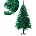 LZQ Umělý vánoční stromek 180CM Jedle zelená PVC jehly s kovovým stojanem Deco vánoční stromek pro domácnosti kanceláře obchody a hotely – Zboží Mobilmania