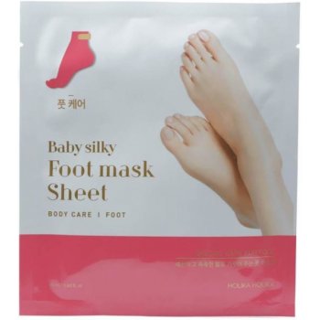 Holika Baby Silky Foot Mask Sheet zvláčňující maska na nohy 18 ml