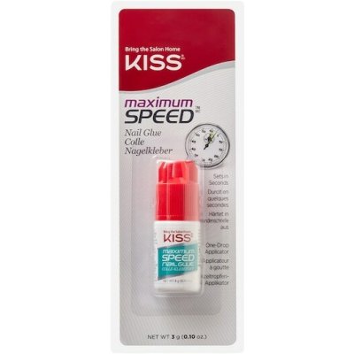 Kiss My Face Maximum Speed Nail Glue Lepidlo na nehty rychleschnoucí 3 g – Hledejceny.cz