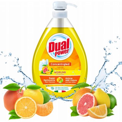 Dual Power Mycí prostředek na nádobí Citrus 1 l – Zboží Mobilmania