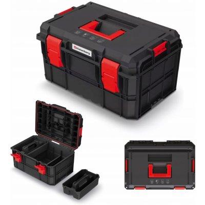 Kistenberg KXB604030X BLOCK PRO kufr na nářadí 546x380x307 černý – Sleviste.cz