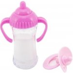 Teddies Sada pro panenky plast lahvička dudlík na kartě 15x21x5cm – Zboží Dáma