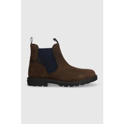 Geox kozačky J Shaylax Boy J16FAA 00045 C0947 brown/Navy – Zbozi.Blesk.cz