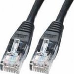 PremiumCord sputp03C Patch, UTP RJ45-RJ45 level 5e, 3m, černý – Zboží Mobilmania