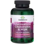 Swanson Glukozamina Chondroityna i MSM Higher Strength 120 tablet – Hledejceny.cz
