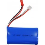 Amewi Trade GmbH Baterie Li-Ion 7.4V 1500mAh JST/BEC 7012 – Zboží Dáma
