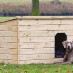 Tuindeco Teckel Dog Kennel 130 x 93 x 97 cm – Zbozi.Blesk.cz