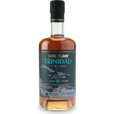 Cane Island Single Estate Trinidad 8y 43% 0,7 l (holá láhev)