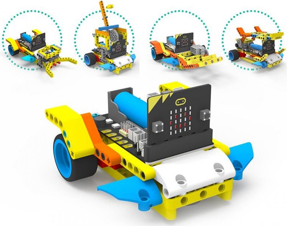 Yahboom Programovatelné vozítko Running:bit 5v1 pro LEGO® (bez micro:bit) YAH004
