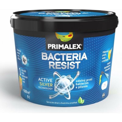 Nátěr Primalex Bacteria Resist 9 l – bílá – Hledejceny.cz