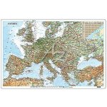 stolní psací podložka 670x440mm-MAPA EVROPY – Zboží Dáma