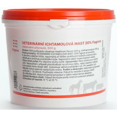 Ichtammolová mast 20% 1000 g