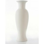 EUROFIRANY DEKORAČNÍ VÁZA RISO 14X14X40 CM KRÉMOVÁ – Hledejceny.cz