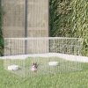 Klec pro hlodavce zahrada-XL 2dílná klec pro králíka 110 x 79 x 54 cm