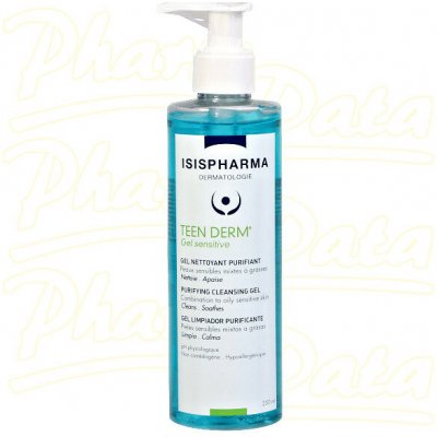 Isis Teen Derm Gel Sensitive 250 ml – Zboží Mobilmania