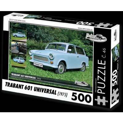 Retro-Auta č. 46 Trabant 601 Universal 1975 500 dílků – Hledejceny.cz