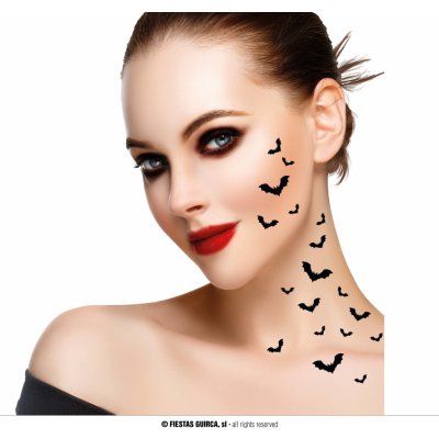 Fiestas Guirca samolepící tetování netopýři – Sleviste.cz