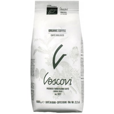 Vescovi Caffe Bio Organic zrnková 1 kg – Hledejceny.cz