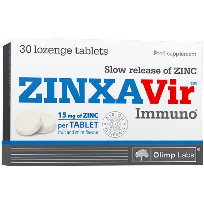 Olimp Labs ZinxaVir Immuno 30 pastilek – Hledejceny.cz