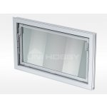ACO Sklepní okno bílé vyklápěcí plastové 80 x 60 cm dvojsklo 4+4 mm – Zboží Mobilmania