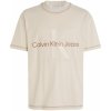 Pánské Tričko Calvin Klein Jeans tričko Ivory YBI 1046132