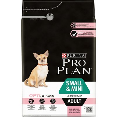 Purina Pro Plan Small & Mini Adult Sensitive Skin losos 3 kg