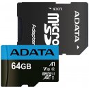 ADATA microSDXC 64 GB UHS-I U1 AUSDX64GUICL10A1-RA1