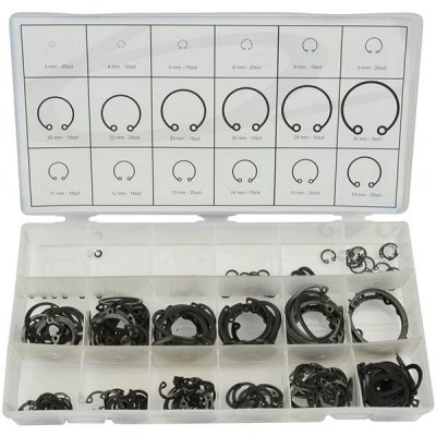 GEKO nářadí Pojistné kroužky sada 300ks, pr. 3 -32mm GEKO – Hledejceny.cz
