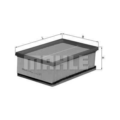 Vzduchový filtr MAHLE LX 1045 – Hledejceny.cz
