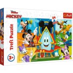 TREFL Mickey Mouse a přátelé MAXI 24 dílků – Zboží Mobilmania